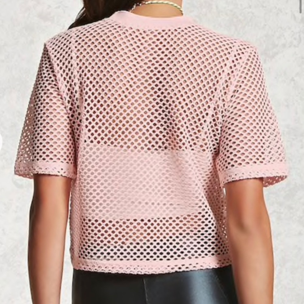 Netted star patch top - Picture 3 of 3